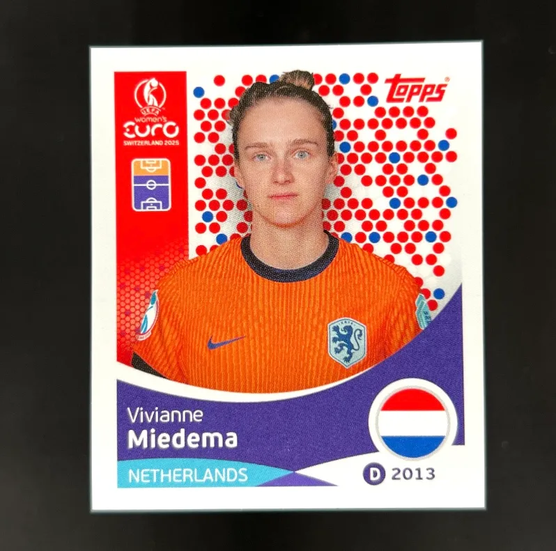 2025 Panini Women's EURO Sticker Vivianne Miedema #300