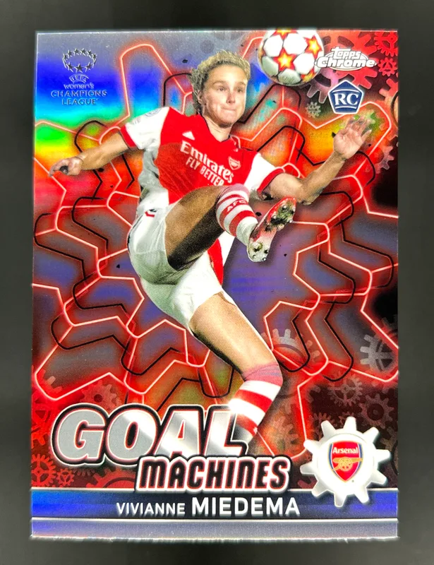 2021-22 Topps Chrome UWCL Vivianne Miedema Goal Machines #8