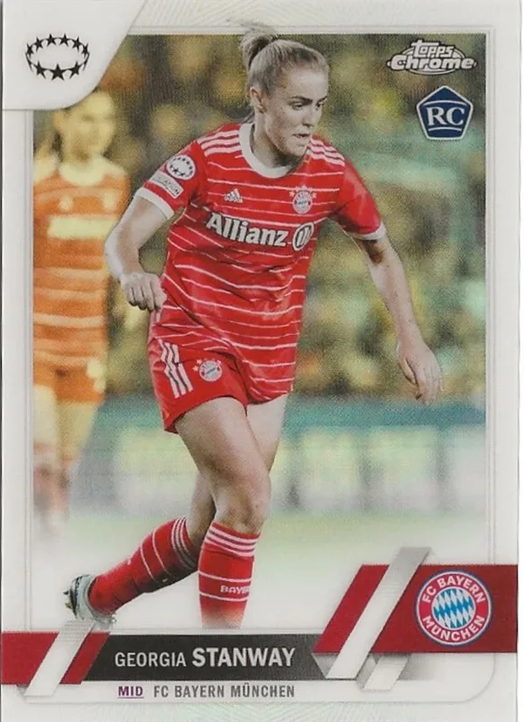 2022-23 Topps Chrome UEFA Women's UWCL Refractor