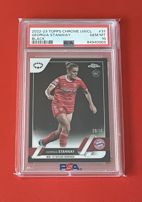 2022-23 Topps Chrome UEFA Women's UWCL Black /10