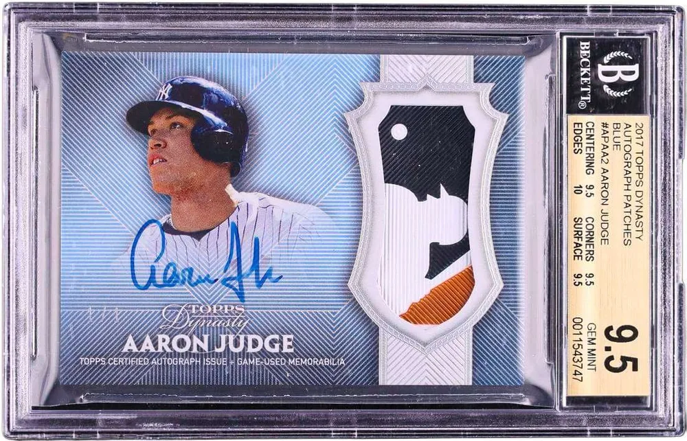 2017 Topps Dynasty Auto Patch #AP-AA1 /10