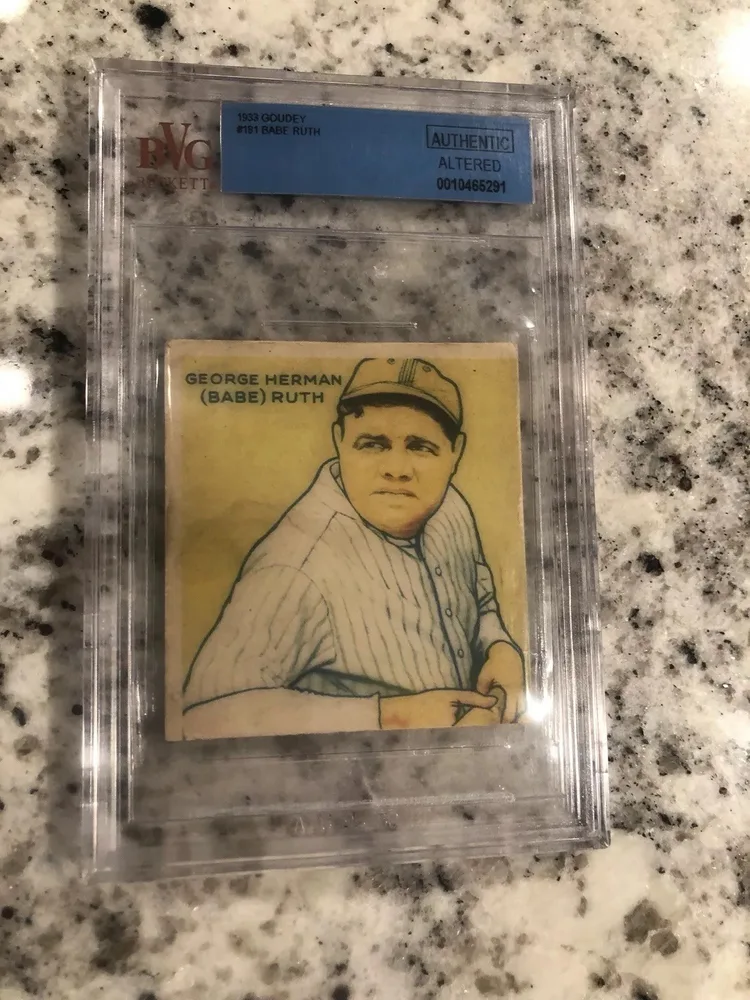 1933 Goudey #181