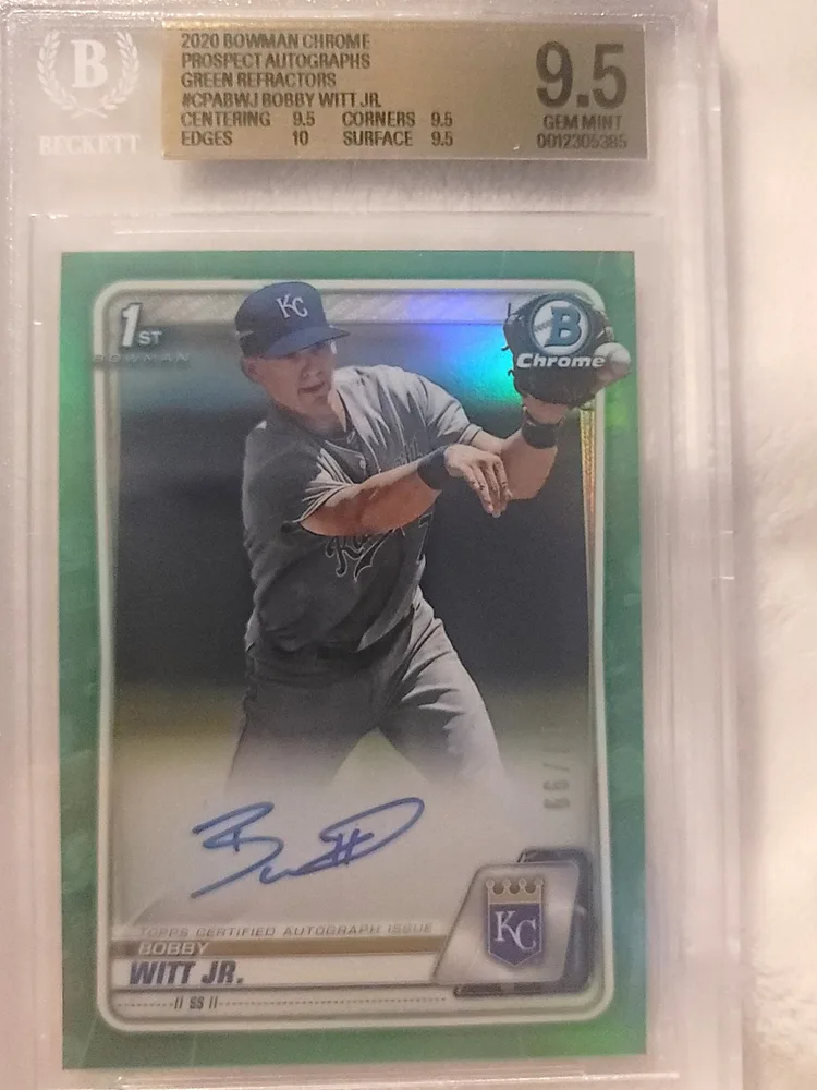 2020 Bowman Chrome Prospect Autographs #CPA-BWJ