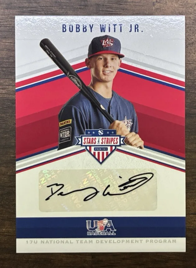 2018 Panini Stars & Stripes 17U Signatures #3 /181