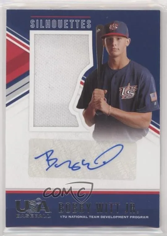 2018 Panini Stars & Stripes Silhouettes Signatures Jerseys #69 /199