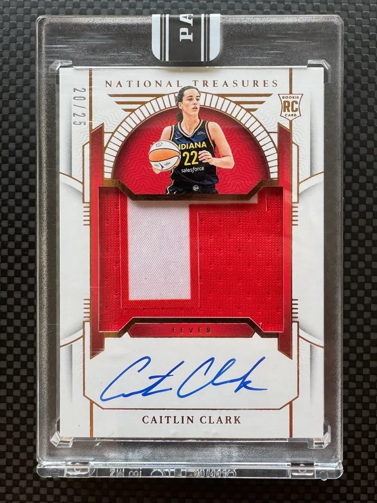 2024 Rookie Royalty WNBA National Treasures Rookie Patch Auto