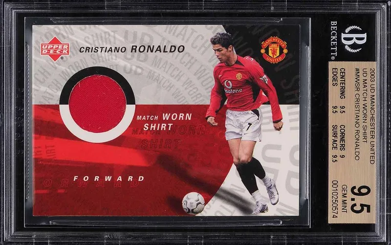2003-04 Upper Deck Manchester United Game-Used Jersey