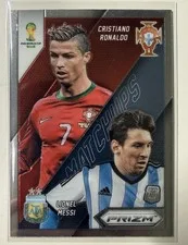 2014 Panini Prizm World Cup Matchups #19 (Ronaldo / Messi)