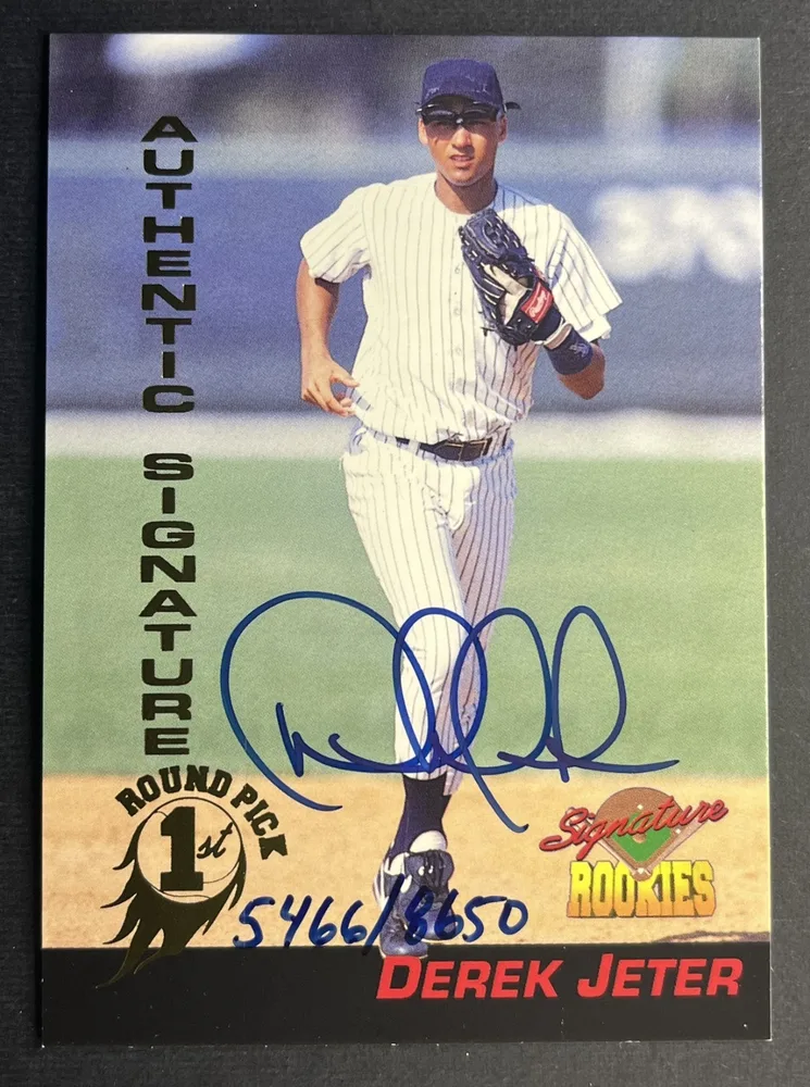1994 Signature Rookies Signatures #35 Auto /8,650