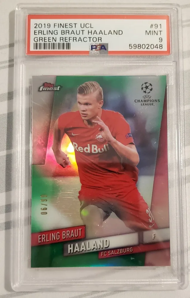 2019-20 Topps Finest UEFA #91 Green Refractor /99