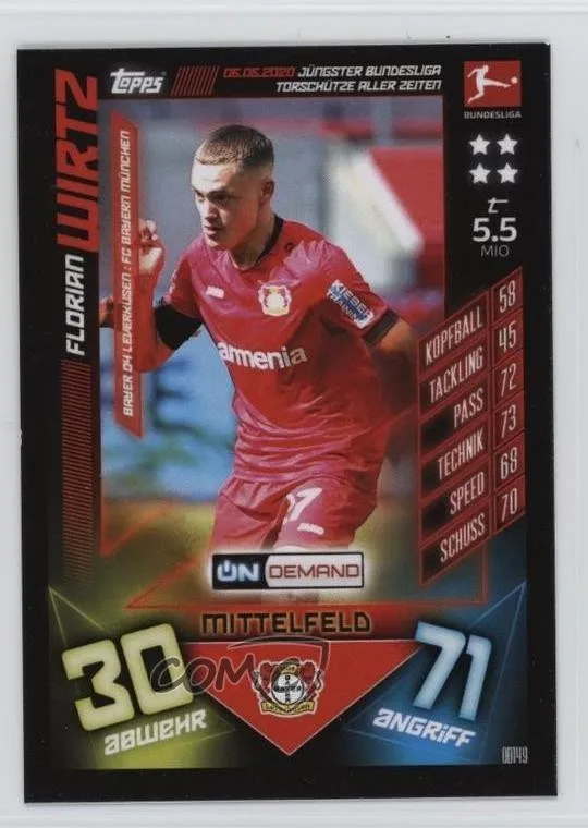2019-20 Match Attax Bundesliga On-Demand #OD149