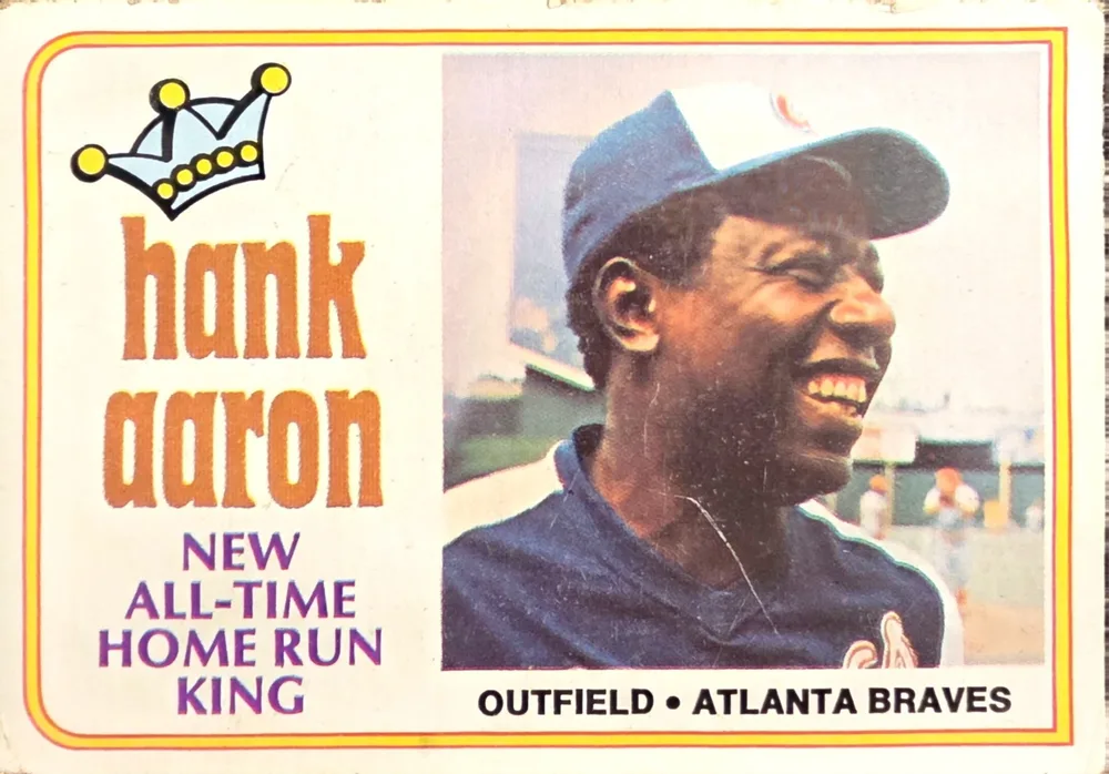 1974 Topps #1 (All-Time Home Run King)