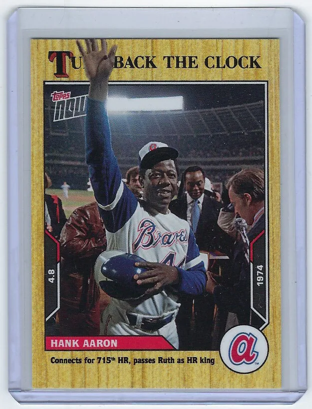 2021 Topps Now Turn Back the Clock #8 /1,155