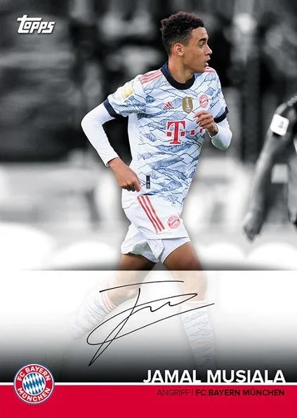 2021-22 Topps FC Bayern München Auto