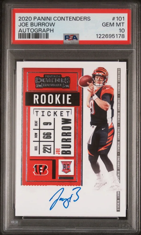 2020 Panini Contenders Rookie Ticket Auto #101