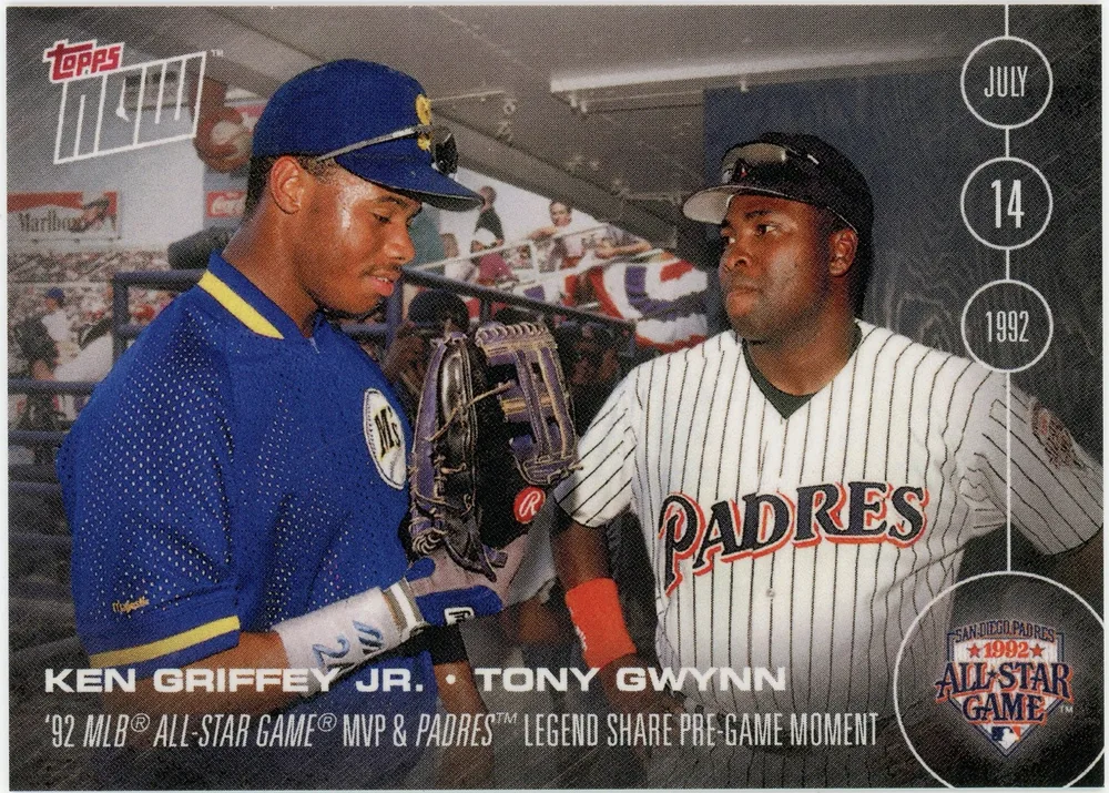 2016 Topps Now #AS-1 (Griffey / Gwynn)
