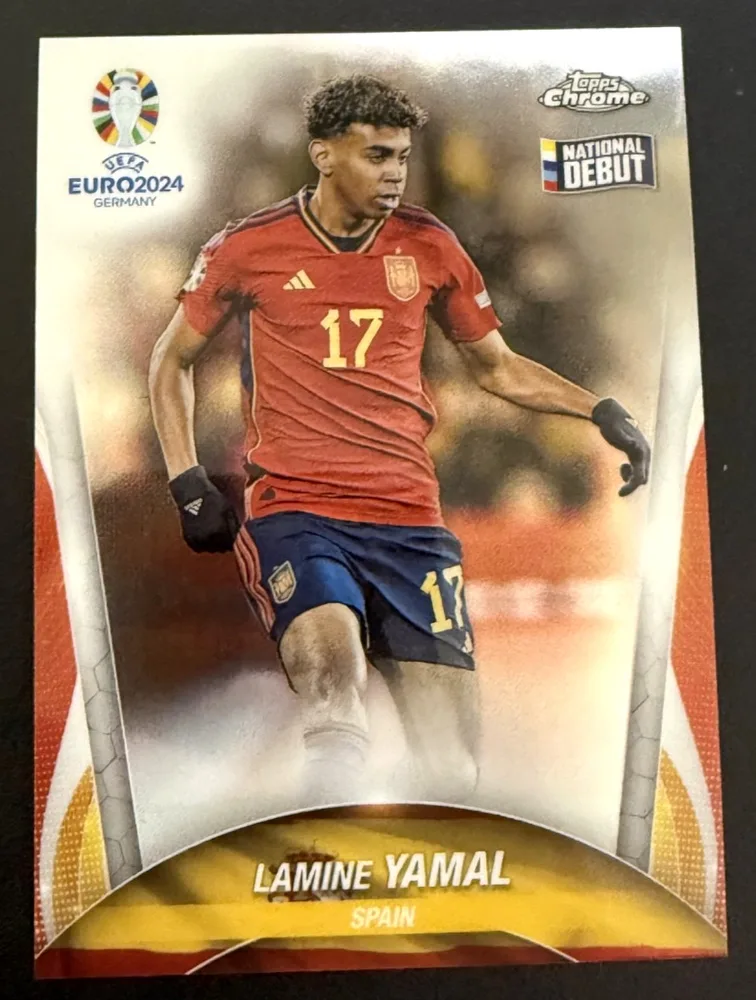 2024 Topps Chrome UEFA Euro National Debut #17