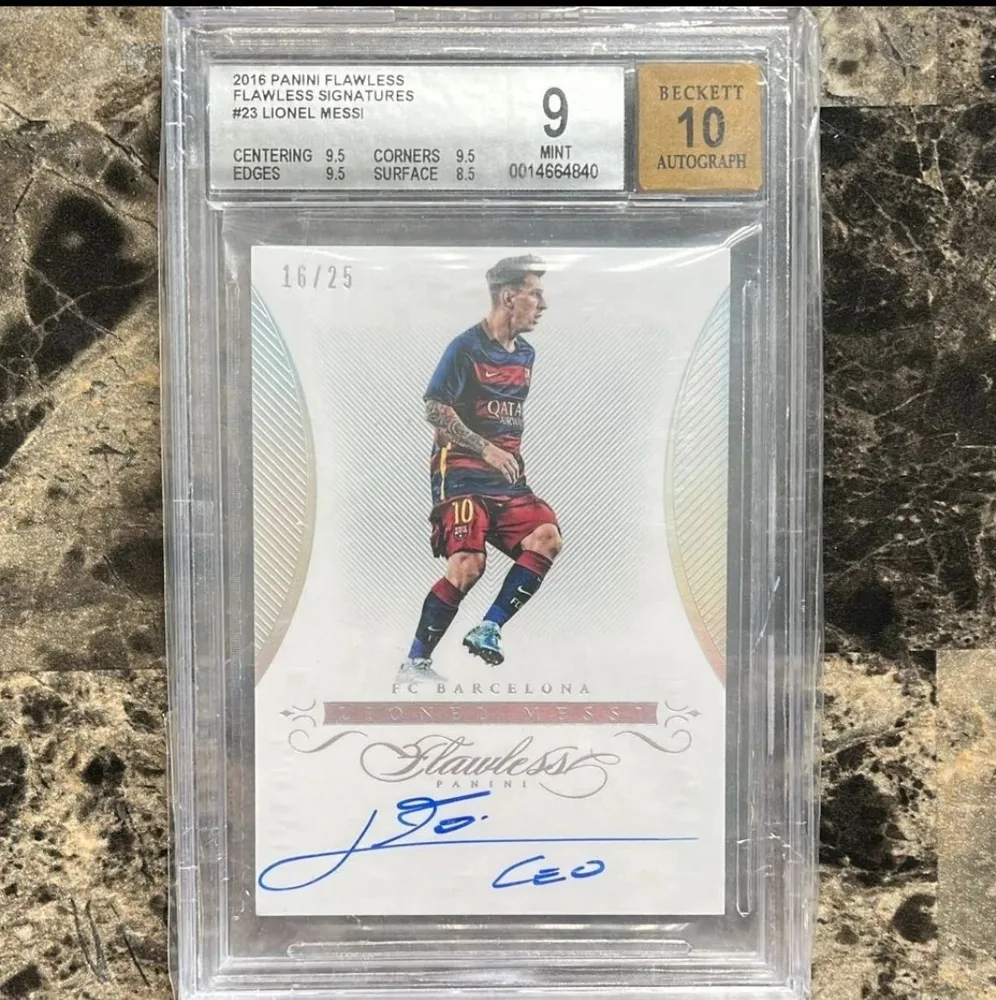 2016 Panini Flawless Auto
