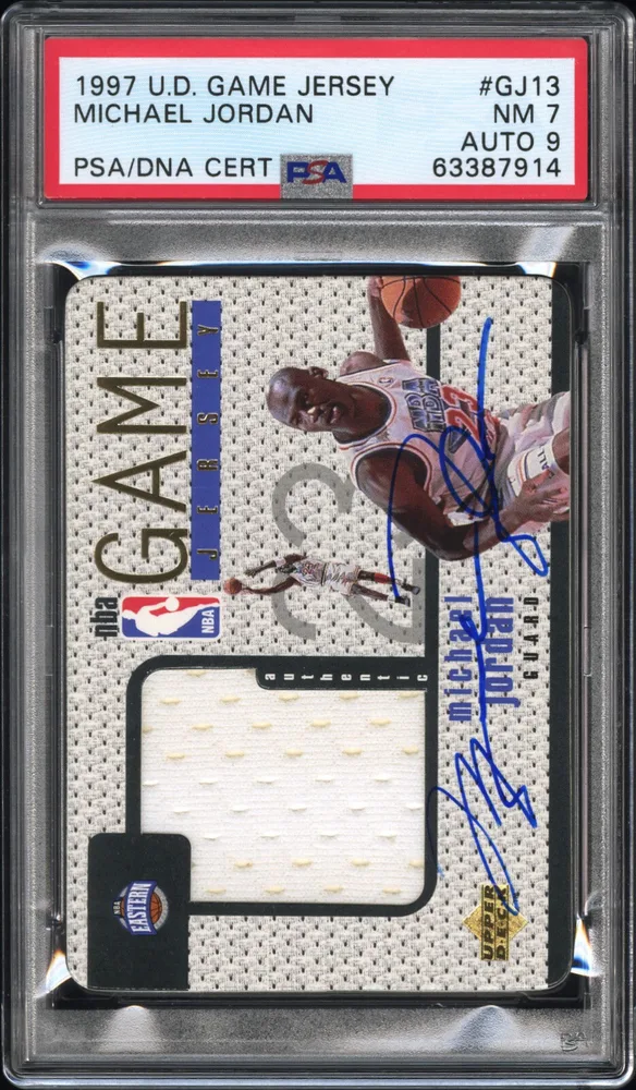 1997 Upper Deck Game Jersey Auto