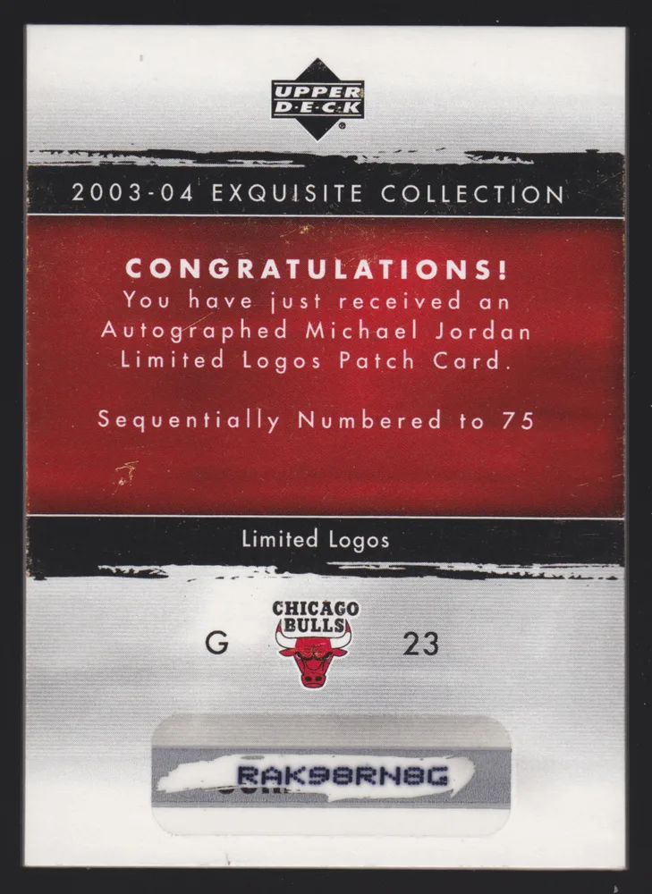 2003 Exquisite Collection Patch Auto