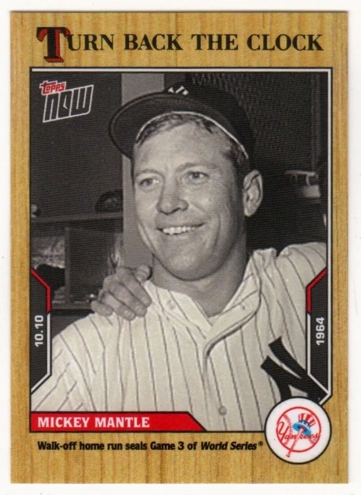 2021 Topps Now Turn Back the Clock #193 /777