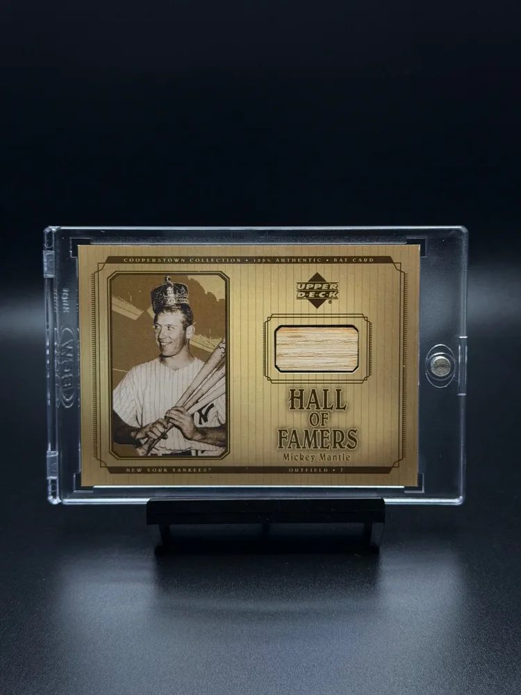 2001 Upper Deck Hall of Famers Game Bat #B-MM