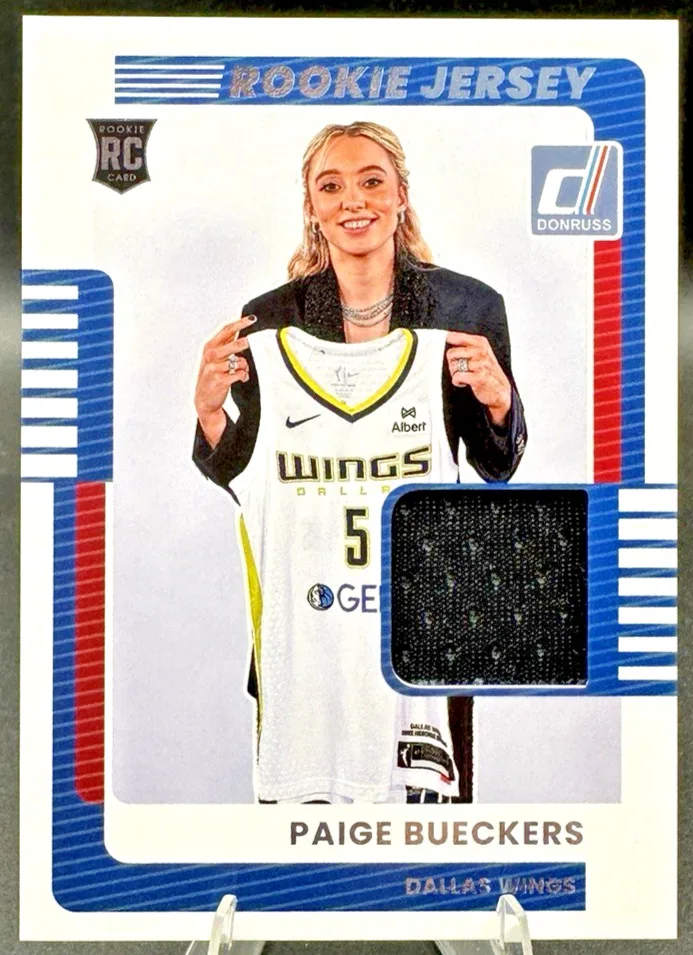 2025 Donruss WNBA Rookie Jersey Patch #5