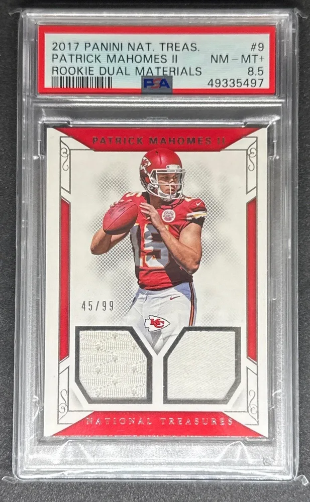2017 National Treasures Rookie Dual Materials #45 /99