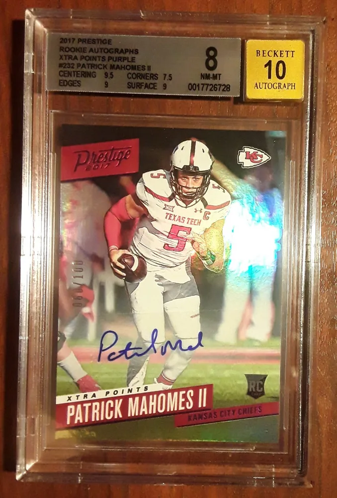 2017 Panini Prestige Signature Xtra Points #232 Auto