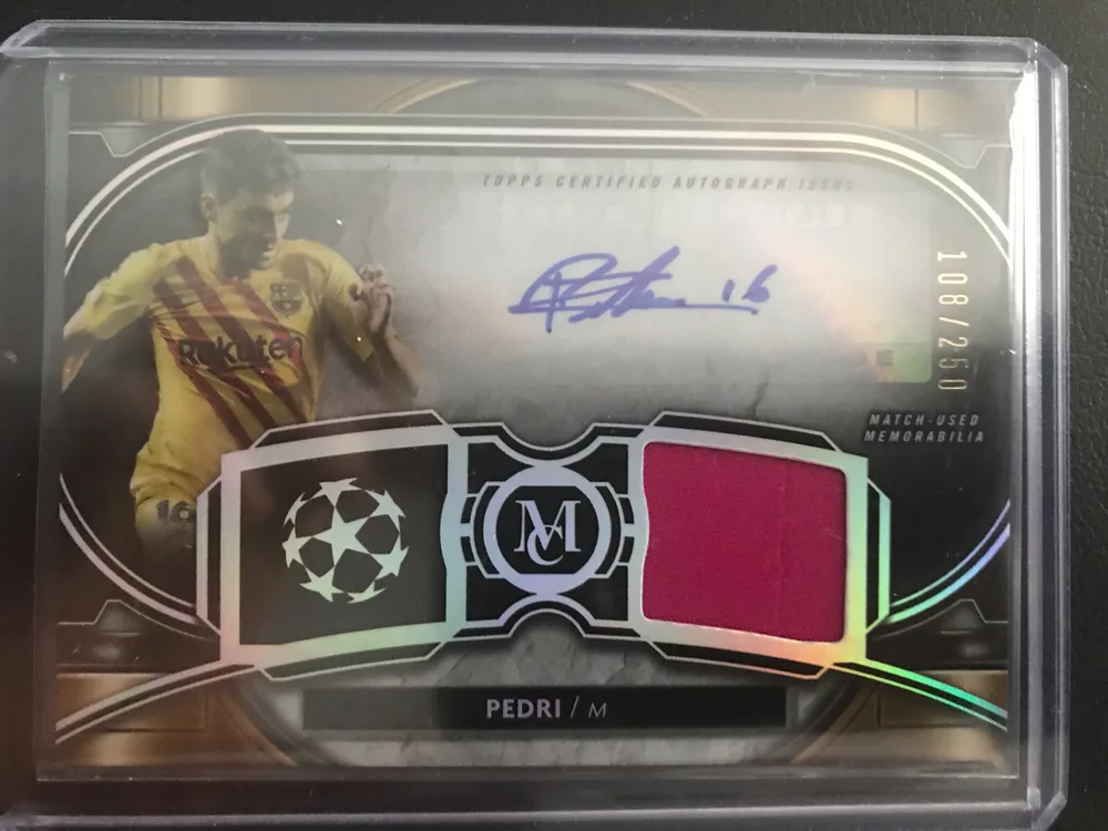 2021-22 Topps Museum UCL Patch Auto #MAR-P
