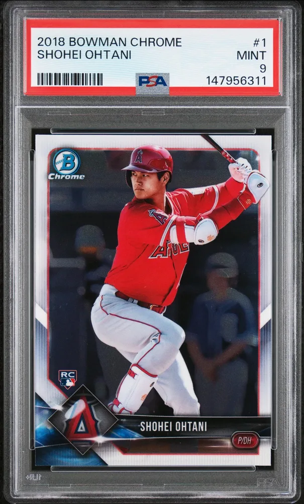 2018 Bowman Chrome #1 RC