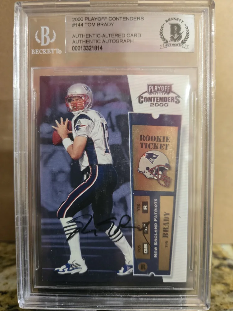 2000 Playoff Contenders #144 RC Auto
