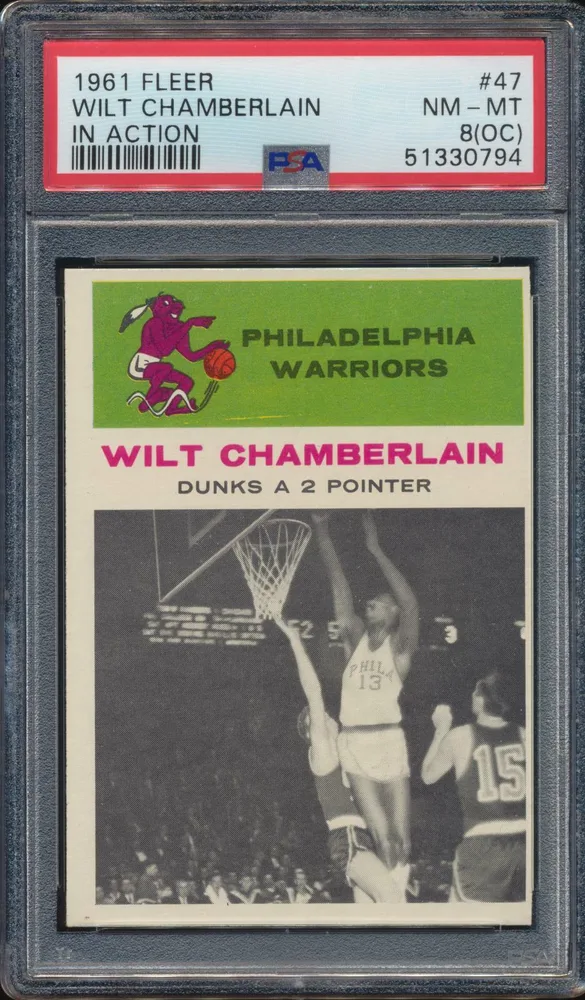 1961 Fleer #8 RC